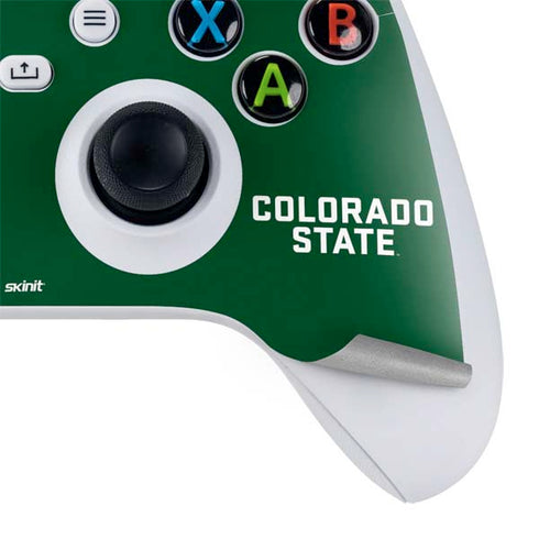 Colorado State University CSU Rams Logo Xbox Series S Controller Skin